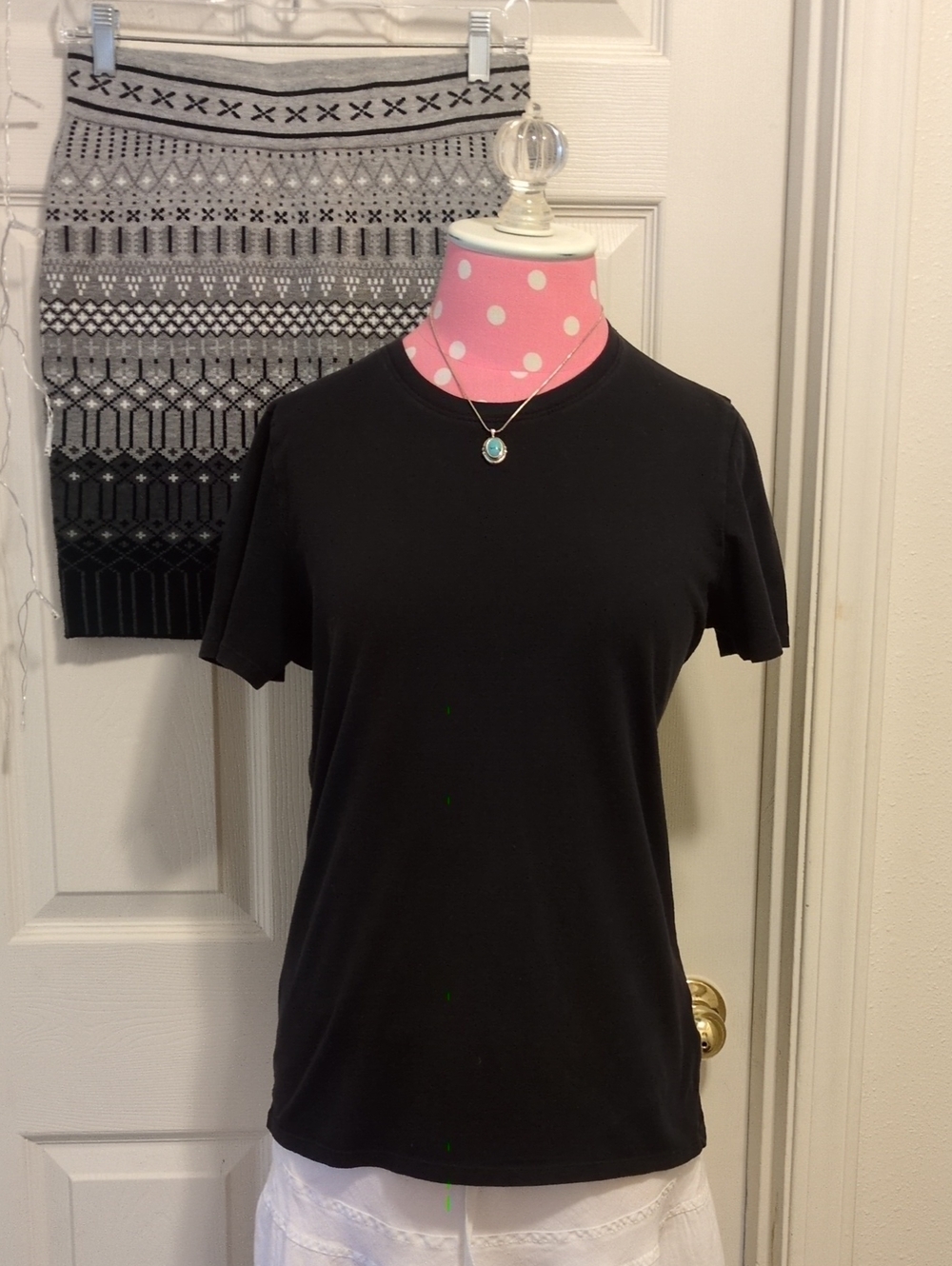 Everlane Black Short Sleeve Crewneck Tee M
